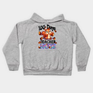 100 Days of Driving My Teacher Nuts - 100th Day of School Kids Hoodie